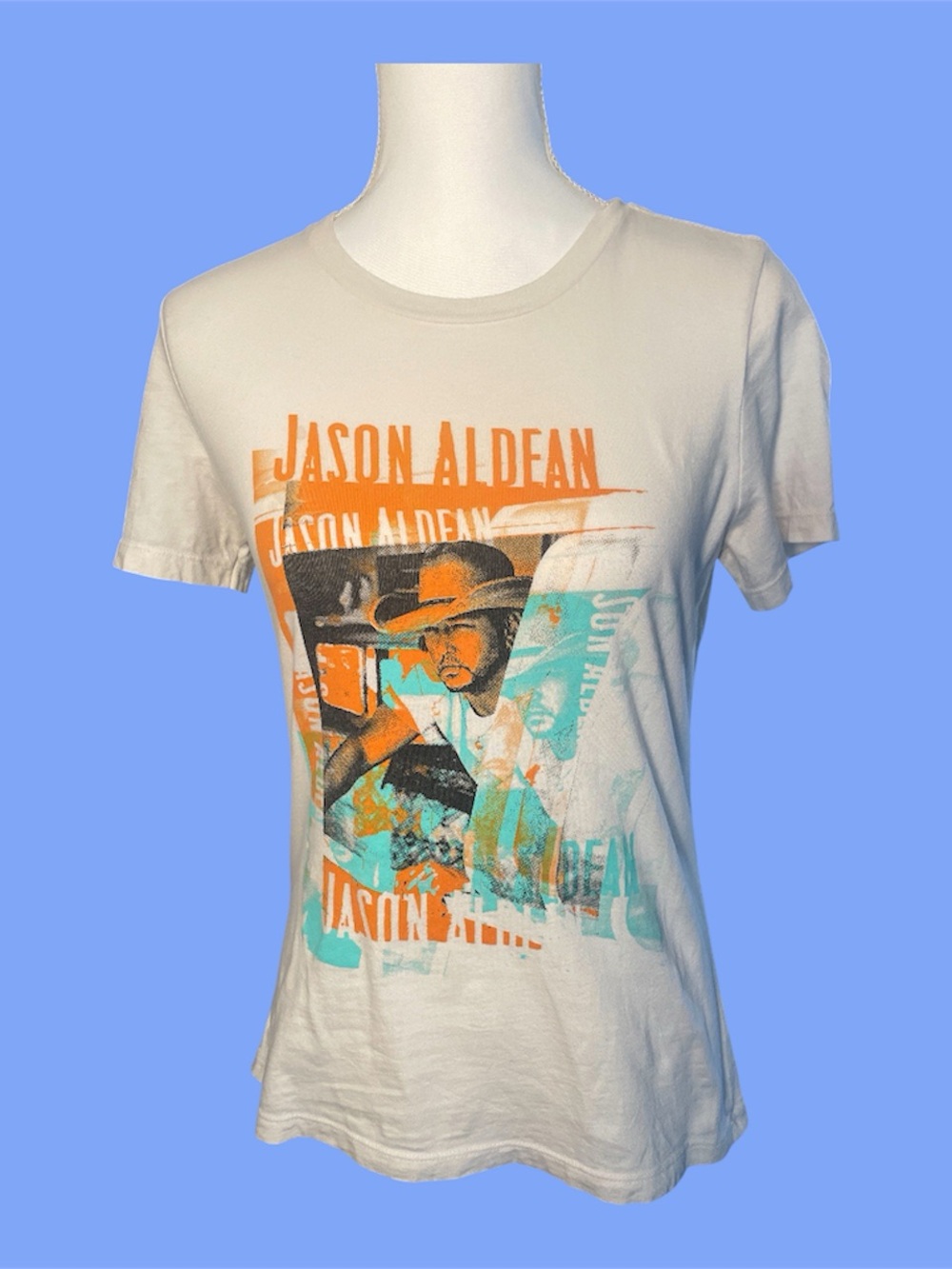 Jason Aldean tee shirt size small fitted